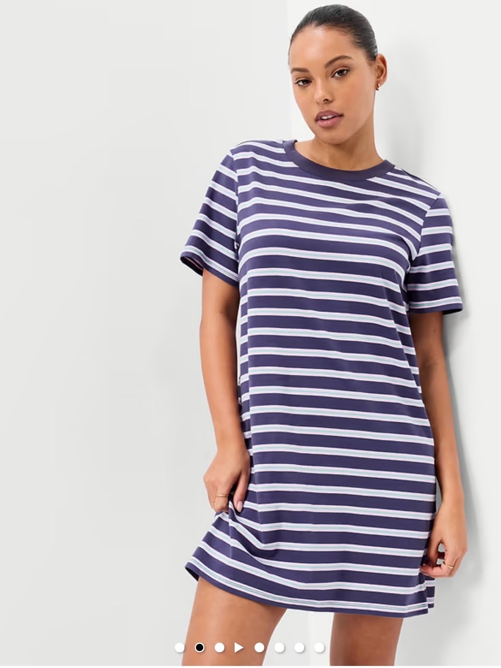 Old Navy Striped T-Shirt Dress